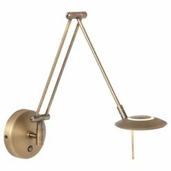 Steinhauer Zodiac Wandleuchte LED Bronze, 1-flammig -Wandleuchten Verkaufsgeschäft steinhauer zodiac wandleuchte 2110br 8
