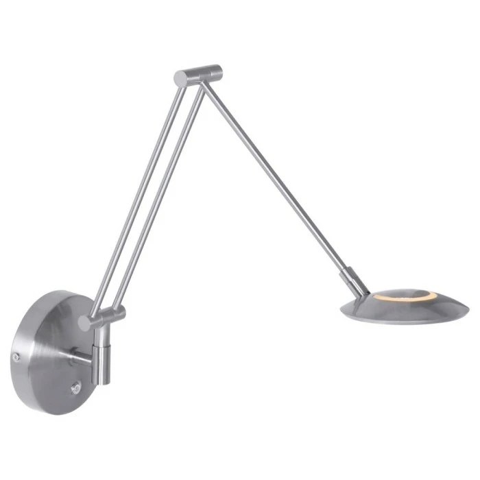 Steinhauer Zodiac Wandleuchte LED Edelstahl, 1-flammig 1 Steinhauer Zodiac Wandleuchte LED Edelstahl, 1-flammig