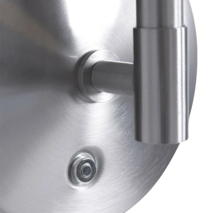 Steinhauer Zodiac Wandleuchte LED Edelstahl, 1-flammig 6 Steinhauer Zodiac Wandleuchte LED Edelstahl, 1-flammig – Bild 6