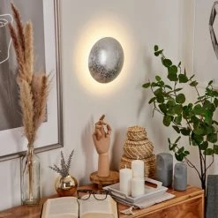 Hofstein Storkyro Wandleuchte LED Silber, 1-flammig 16 Hofstein Storkyro Wandleuchte LED Silber, 1-flammig -Wandleuchten Verkaufsgeschäft storkyro wandleuchte h3571101 6