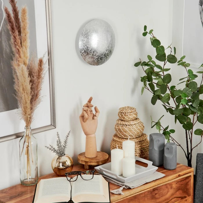 Hofstein Storkyro Wandleuchte LED Silber, 1-flammig 10 Hofstein Storkyro Wandleuchte LED Silber, 1-flammig – Bild 10