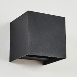 Hofstein Strandaa Wandleuchte LED Schwarz, 2-flammig -Wandleuchten Verkaufsgeschäft strandaa wandleuchte h3438220 11