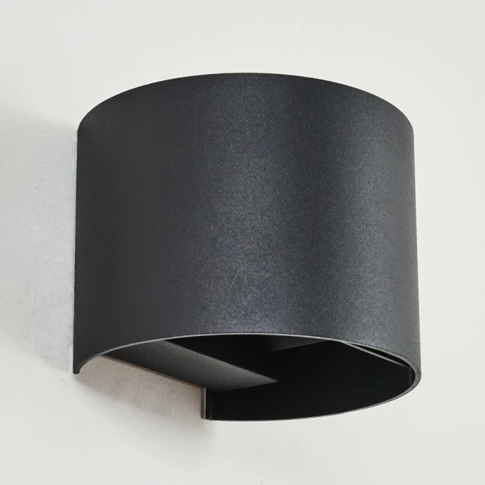 Hofstein Strandaa Wandleuchte LED Schwarz, 2-flammig 12 Hofstein Strandaa Wandleuchte LED Schwarz, 2-flammig – Bild 12