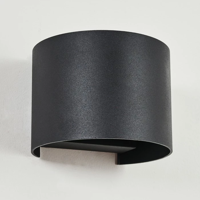 Hofstein Strandaa Wandleuchte LED Schwarz, 2-flammig 8 Hofstein Strandaa Wandleuchte LED Schwarz, 2-flammig – Bild 8