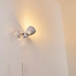 Hofstein Stranderott Klemmleuchte Weiß, 1-flammig -Wandleuchten Verkaufsgeschäft stranderott klemmleuchte h3288900 do1 14