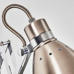 Hofstein Stranderott Wandleuchte Chrom, Edelstahl, 1-flammig -Wandleuchten Verkaufsgeschäft stranderott wandleuchte h3288764 do1 14