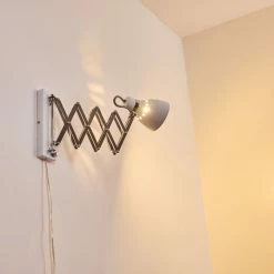 Hofstein Stranderott Wandleuchte Chrom, Weiß, 1-flammig 49 Hofstein Stranderott Wandleuchte Chrom, Weiß, 1-flammig -Wandleuchten Verkaufsgeschäft stranderott wandleuchte h3288788 do1 23