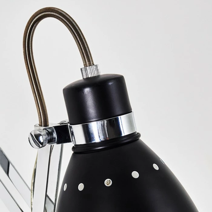 Hofstein Stranderott Wandleuchte Chrom, Schwarz, 1-flammig 17 Hofstein Stranderott Wandleuchte Chrom, Schwarz, 1-flammig – Bild 17