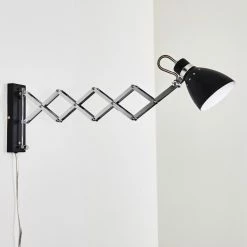 Hofstein Stranderott Wandleuchte Chrom, Schwarz, 1-flammig 44 Hofstein Stranderott Wandleuchte Chrom, Schwarz, 1-flammig -Wandleuchten Verkaufsgeschäft stranderott wandleuchte h3288801 do1 19