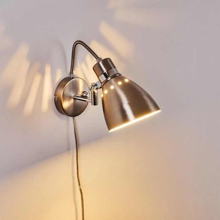 Hofstein Stranderott Wandleuchte Chrom, 1-flammig 13 Hofstein Stranderott Wandleuchte Chrom, 1-flammig – Bild 13