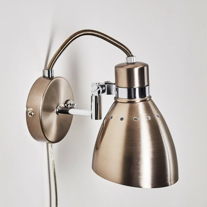 Hofstein Stranderott Wandleuchte Chrom, 1-flammig 14 Hofstein Stranderott Wandleuchte Chrom, 1-flammig – Bild 14