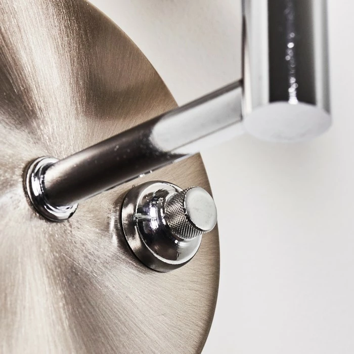 Hofstein Stranderott Wandleuchte Chrom, 1-flammig 15 Hofstein Stranderott Wandleuchte Chrom, 1-flammig – Bild 15