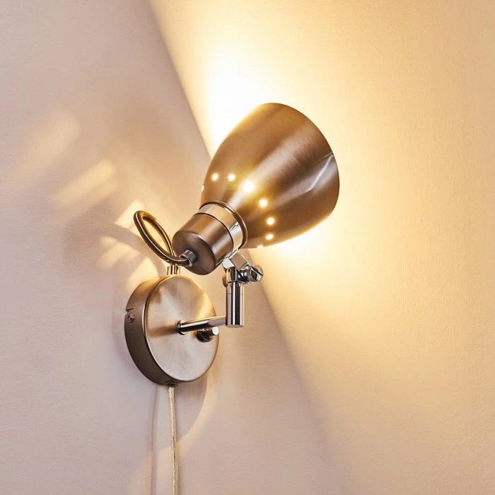 Hofstein Stranderott Wandleuchte Chrom, 1-flammig 16 Hofstein Stranderott Wandleuchte Chrom, 1-flammig – Bild 16