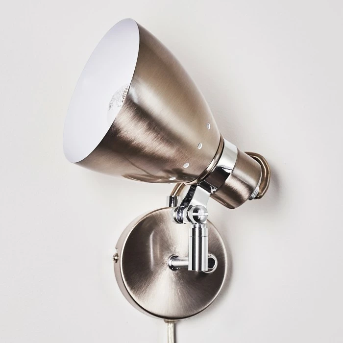 Hofstein Stranderott Wandleuchte Chrom, 1-flammig 18 Hofstein Stranderott Wandleuchte Chrom, 1-flammig – Bild 18