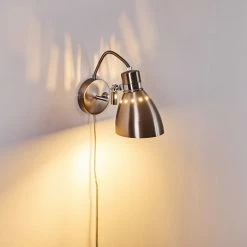 Hofstein Stranderott Wandleuchte Chrom, 1-flammig 42 Hofstein Stranderott Wandleuchte Chrom, 1-flammig -Wandleuchten Verkaufsgeschäft stranderott wandleuchte h3288825 do1 20