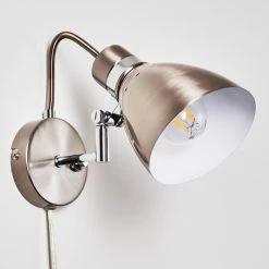 Hofstein Stranderott Wandleuchte Chrom, 1-flammig 43 Hofstein Stranderott Wandleuchte Chrom, 1-flammig -Wandleuchten Verkaufsgeschäft stranderott wandleuchte h3288825 do1 21