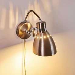 Hofstein Stranderott Wandleuchte Chrom, 1-flammig 25 Hofstein Stranderott Wandleuchte Chrom, 1-flammig -Wandleuchten Verkaufsgeschäft stranderott wandleuchte h3288825 do1 3