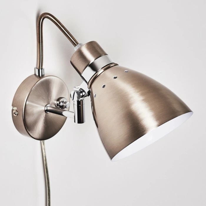 Hofstein Stranderott Wandleuchte Chrom, 1-flammig 5 Hofstein Stranderott Wandleuchte Chrom, 1-flammig – Bild 5