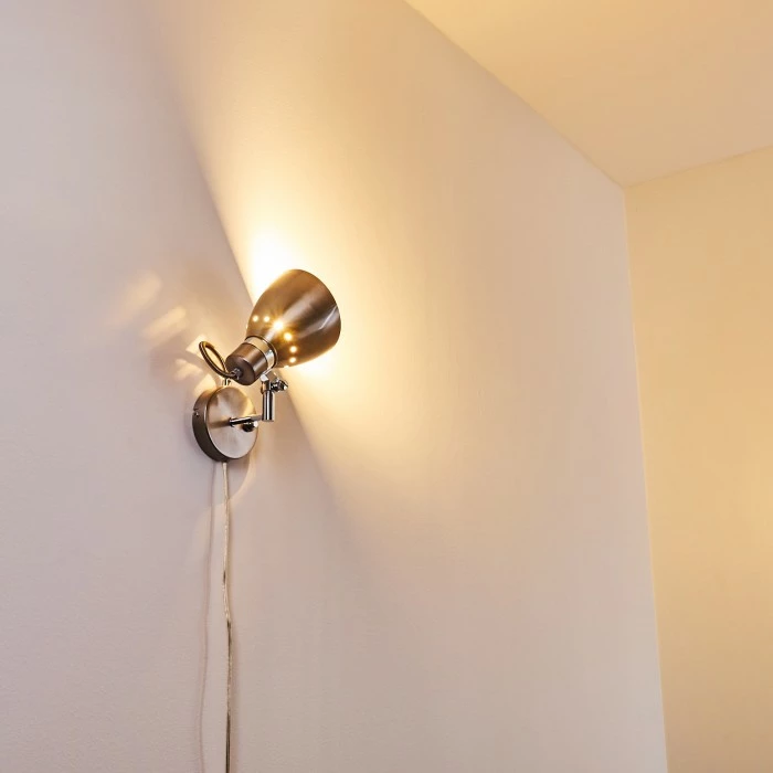 Hofstein Stranderott Wandleuchte Chrom, 1-flammig 8 Hofstein Stranderott Wandleuchte Chrom, 1-flammig – Bild 8