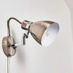 Hofstein Stranderott Wandleuchte Chrom, 1-flammig 30 Hofstein Stranderott Wandleuchte Chrom, 1-flammig -Wandleuchten Verkaufsgeschäft stranderott wandleuchte h3288825 do1 8