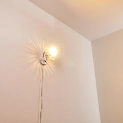 Hofstein Stranderott Wandleuchte Chrom, Weiß, 1-flammig 33 Hofstein Stranderott Wandleuchte Chrom, Weiß, 1-flammig -Wandleuchten Verkaufsgeschäft stranderott wandleuchte h3288849 do1 11