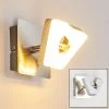 Hofstein Sumoas Wandleuchte LED Nickel-Matt, 1-flammig