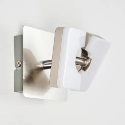 Hofstein Sumoas Wandleuchte LED Nickel-Matt, 1-flammig 44 Hofstein Sumoas Wandleuchte LED Nickel-Matt, 1-flammig -Wandleuchten Verkaufsgeschäft sumoas wandleuchte h3010006 do5 21