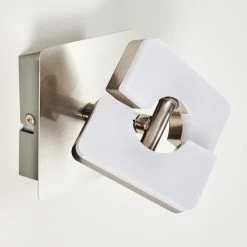 Hofstein Sumoas Wandleuchte LED Nickel-Matt, 1-flammig 26 Hofstein Sumoas Wandleuchte LED Nickel-Matt, 1-flammig -Wandleuchten Verkaufsgeschäft sumoas wandleuchte h3010006 do5 3