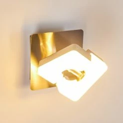 Hofstein Sumoas Wandleuchte LED Nickel-Matt, 1-flammig 28 Hofstein Sumoas Wandleuchte LED Nickel-Matt, 1-flammig -Wandleuchten Verkaufsgeschäft sumoas wandleuchte h3010006 do5 5