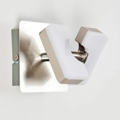 Hofstein Sumoas Wandleuchte LED Nickel-Matt, 1-flammig 32 Hofstein Sumoas Wandleuchte LED Nickel-Matt, 1-flammig -Wandleuchten Verkaufsgeschäft sumoas wandleuchte h3010006 do5 9