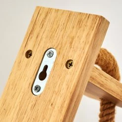 Hofstein Sunnyvale Wandleuchte Schwarz, Braun, Holz hell, 1-flammig -Wandleuchten Verkaufsgeschäft sunnyvale wandleuchte h3369586 16