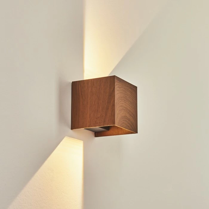 Hofstein Tamarin Wandleuchte LED Anthrazit, Braun, Holzoptik, 1-flammig 10 Hofstein Tamarin Wandleuchte LED Anthrazit, Braun, Holzoptik, 1-flammig – Bild 10