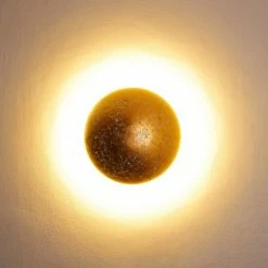 Hofstein Tandil Wandleuchte LED Gold, 1-flammig -Wandleuchten Verkaufsgeschäft tandil wandleuchte h167930 10