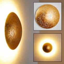 Hofstein Tandil Wandleuchte LED Gold, 1-flammig -Wandleuchten Verkaufsgeschäft tandil wandleuchte h167930 14