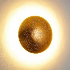 Hofstein Tandil Wandleuchte LED Gold, 1-flammig -Wandleuchten Verkaufsgeschäft tandil wandleuchte h167930 9