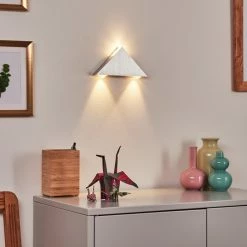 Hofstein Tapurai Wandleuchte LED Silber, 1-flammig