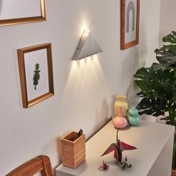 Hofstein Tapurai Wandleuchte LED Silber, 1-flammig -Wandleuchten Verkaufsgeschäft tapurai wandleuchte h3415665 10