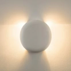 Hofstein Teverina Wandleuchte Weiß, 1-flammig -Wandleuchten Verkaufsgeschäft teverina wandleuchte h168685 2