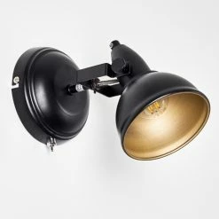 Hofstein Tina Wandleuchte Schwarz, 1-flammig -Wandleuchten Verkaufsgeschäft tina wandleuchte h3013069 do4 4