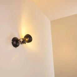 Hofstein Tina Wandleuchte Schwarz, 1-flammig -Wandleuchten Verkaufsgeschäft tina wandleuchte h3013069 do4 7