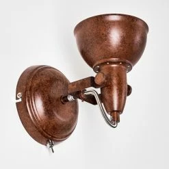 Hofstein Tina Wandleuchte Rostfarben, 1-flammig -Wandleuchten Verkaufsgeschäft tina wandleuchte h3013113 do4 11
