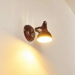 Hofstein Tina Wandleuchte Rostfarben, 1-flammig -Wandleuchten Verkaufsgeschäft tina wandleuchte h3013113 do4 12