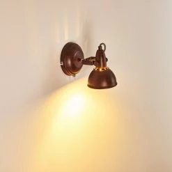 Hofstein Tina Wandleuchte Rostfarben, 1-flammig -Wandleuchten Verkaufsgeschäft tina wandleuchte h3013113 do4 16