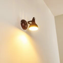 Hofstein Tina Wandleuchte Rostfarben, 1-flammig -Wandleuchten Verkaufsgeschäft tina wandleuchte h3013113 do4 25