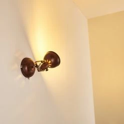 Hofstein Tina Wandleuchte Rostfarben, 1-flammig -Wandleuchten Verkaufsgeschäft tina wandleuchte h3013113 do4 7