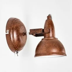 Hofstein Tina Wandleuchte Rostfarben, 1-flammig -Wandleuchten Verkaufsgeschäft tina wandleuchte h3013113 do4 8