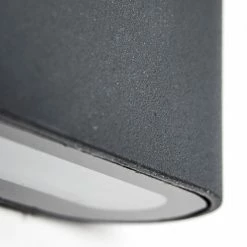 Hofstein Tinglev Wandleuchte LED Anthrazit, 2-flammig -Wandleuchten Verkaufsgeschäft tinglev wandleuchte h3304198 do1 10