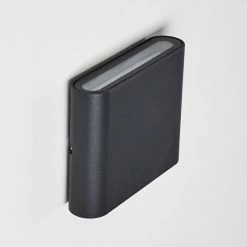 Hofstein Tinglev Wandleuchte LED Anthrazit, 2-flammig -Wandleuchten Verkaufsgeschäft tinglev wandleuchte h3304198 do1 13