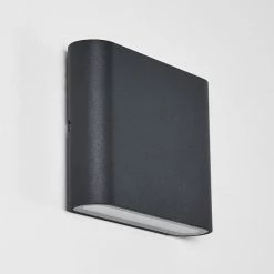 Hofstein Tinglev Wandleuchte LED Anthrazit, 2-flammig -Wandleuchten Verkaufsgeschäft tinglev wandleuchte h3304198 do1 4