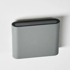 Hofstein Tinglev Wandleuchte LED Grau, 2-flammig -Wandleuchten Verkaufsgeschäft tinglev wandleuchte h3304211 do1 5